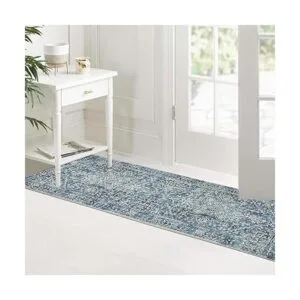 Morebes Alfombra persa vintage de 2 x 6 pulgadas lavable_5