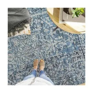 Morebes Alfombra persa vintage de 2 x 6 pulgadas lavable_6