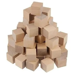 ZEONHAK 800 cubos de madera natural de 34 pulgadas mini_1