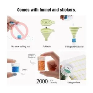 ARTDOT Cajas de almacenamiento de pintura de diamantes_2