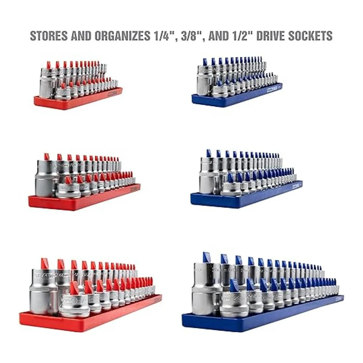 OEMTOOLS 22237 Juego de 6 bandejas de enchufe SAE y_2