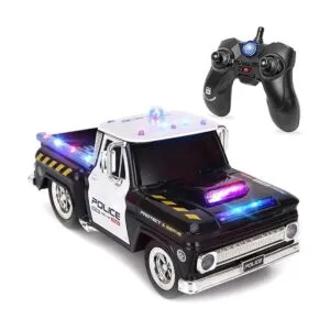 RC Control remoto policía camioneta vehículo de juguete_1