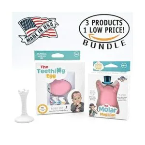 The Teething Egg Paquete rosa Imprescindible de la lista_2