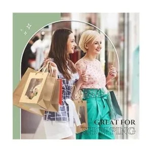 50 bolsas de regalo de papel con ventana transparente_5