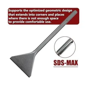 JACKCHEN Azulejo de 6 pulgadas de ancho y vástago SDSMax_4