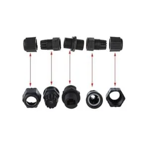 ANMBEST Conector impermeable M20 RJ45 IP67 Cat55e 8P8C_3