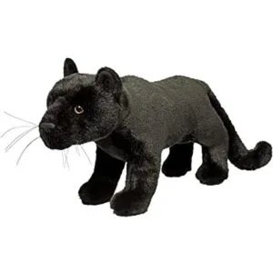 Douglas Jagger de felpa de peluche color negro_1