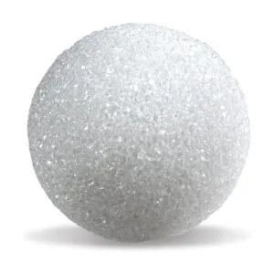 Hygloss Products Bolas de poliestireno blancas para artes_1