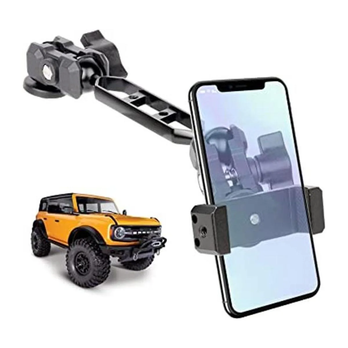 Bronco Phone Mount 2 Stage Ball Socket Design AllMetal_1