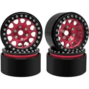 Globact 4 ruedas de 1.9 pulgadas RC Beadlock RC Rim Hub RC_1