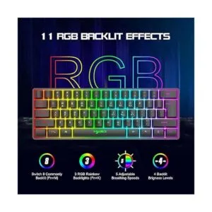 Combo de teclado para juegos 4 en 1 con cable teclado_4