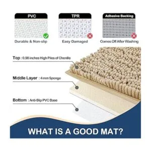 Arotive Tapete para baño de felpilla de lujo extra_4