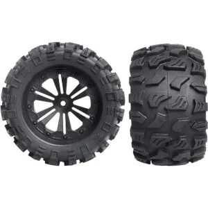 Ruedas y neumáticos hexagonales RC de 0.472 in con_4