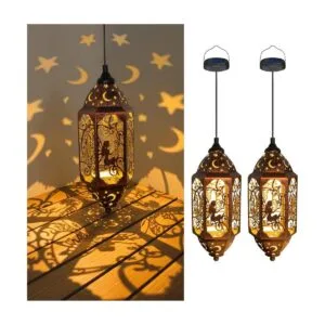 Go2garden Faroles solares colgantes impermeables para_1