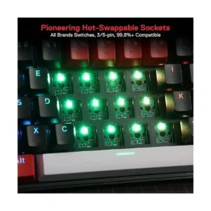 Redragon K628 PRO Teclado inalámbrico RGB para juegos de_6
