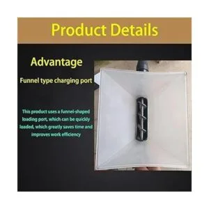 Pistola de lechada de mortero eléctrica portátil con 3_5