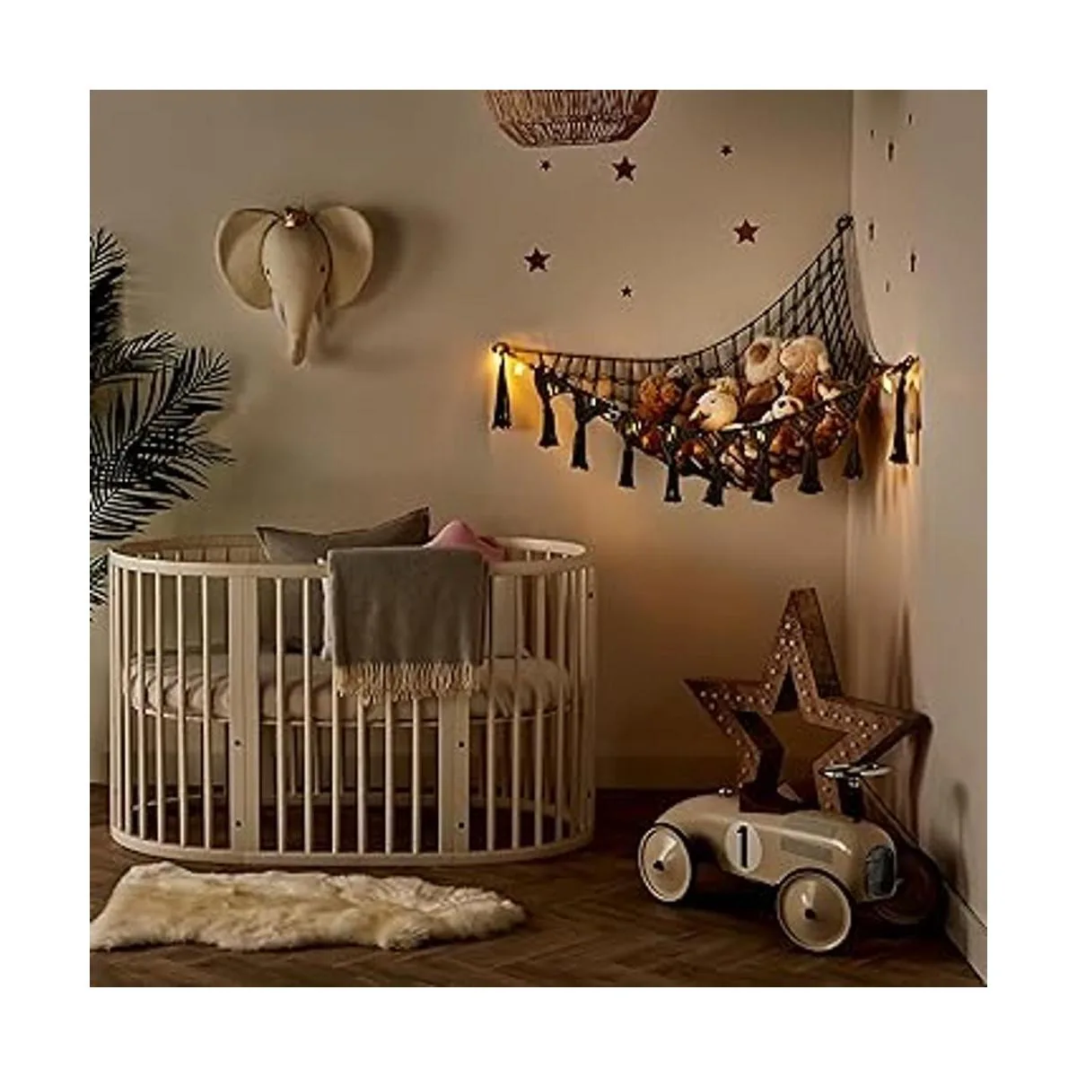 TIDYTEDS macramé DreamLights Red de almacenamiento de_2