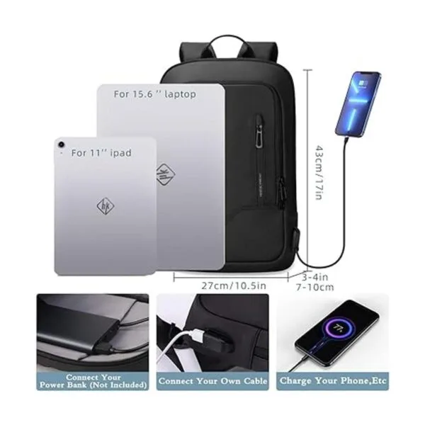 Mochila para portátil de negocios mochila de viaje para_2