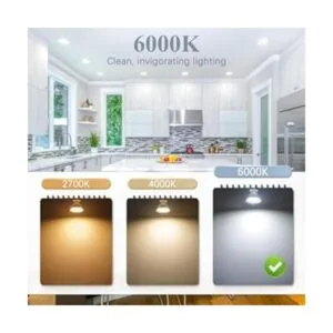 DiCUNO MR16 Bombillas LED regulables de luz diurna blanca_3