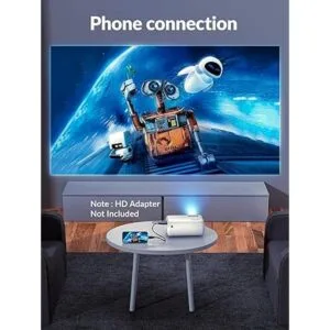 CLOKOWE Proyector portátil mejorado 2022 con 7000 lux y_6