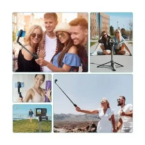 AFAITH Trípode extensible para selfie con control remoto_6