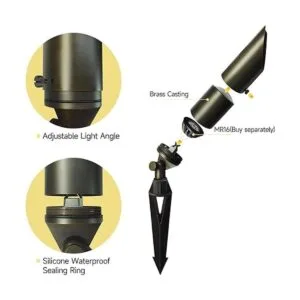 COLOER Foco de bajo voltaje iluminación LED de paisaje_2