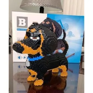 Dachshund Juego de 2100 bloques de construcción para_5