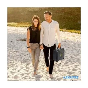 LEKUFEE Funda rígida compacta e impermeable compatible con_6