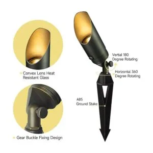 COLOER Foco de bajo voltaje iluminación LED de paisaje_3