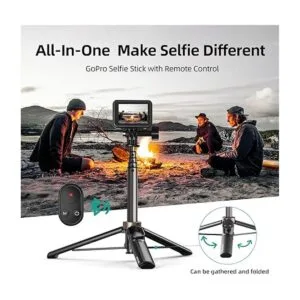 AFAITH Trípode extensible para selfie con control remoto_2