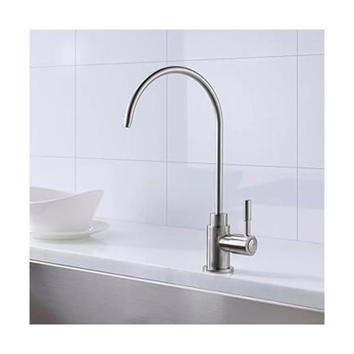 Fonveth grifo de agua potable níquel cepillado sola_5