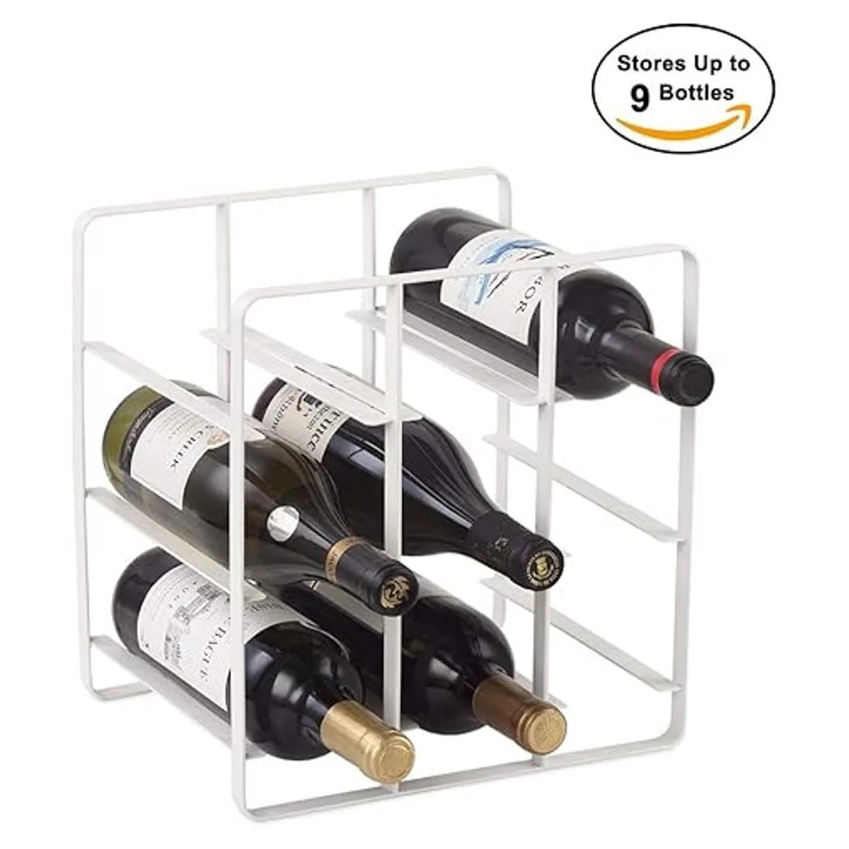 Buruis 9 Botellas de metal Botellero Botellero de metal_2