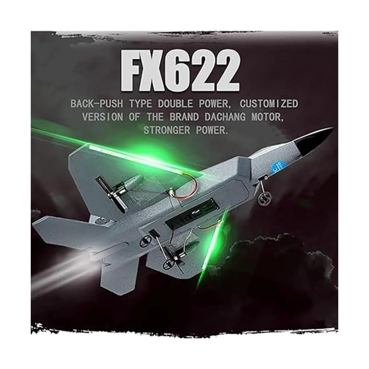 Avión de control remoto de control remoto OTXKOO RTF RC_2