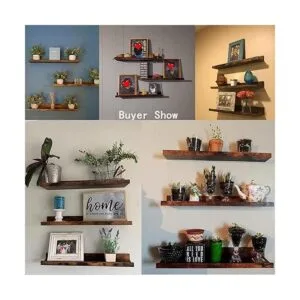 Giftgarden Juego de 3 estantes flotantes de 24 pulgadas_6