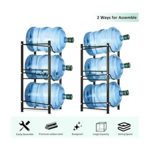 Jarra para enfriador de agua estante de almacenamiento de_3