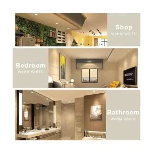 Downlight LED de 2 pulgadas iluminación empotrable de 3_7