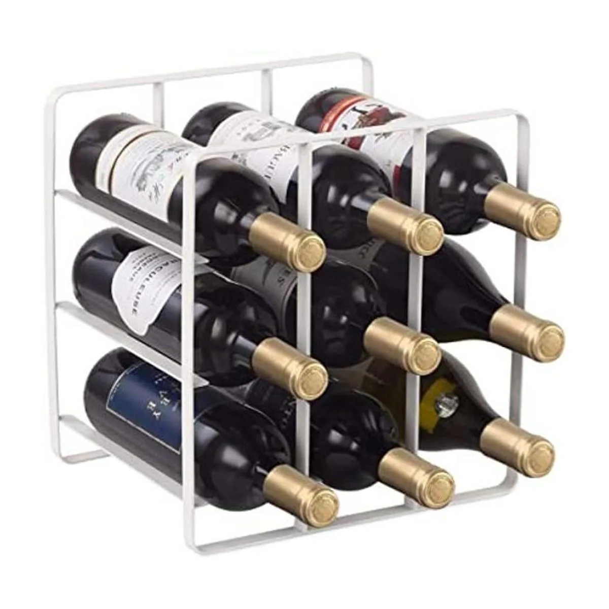 Buruis 9 Botellas de metal Botellero Botellero de metal_1