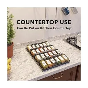 SpaceAid Organizador de cajones de especias con 24 tarros_6