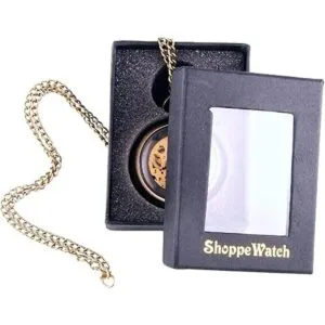 ShoppeWatch mano viento Esqueleto Mecánico Reloj de_5