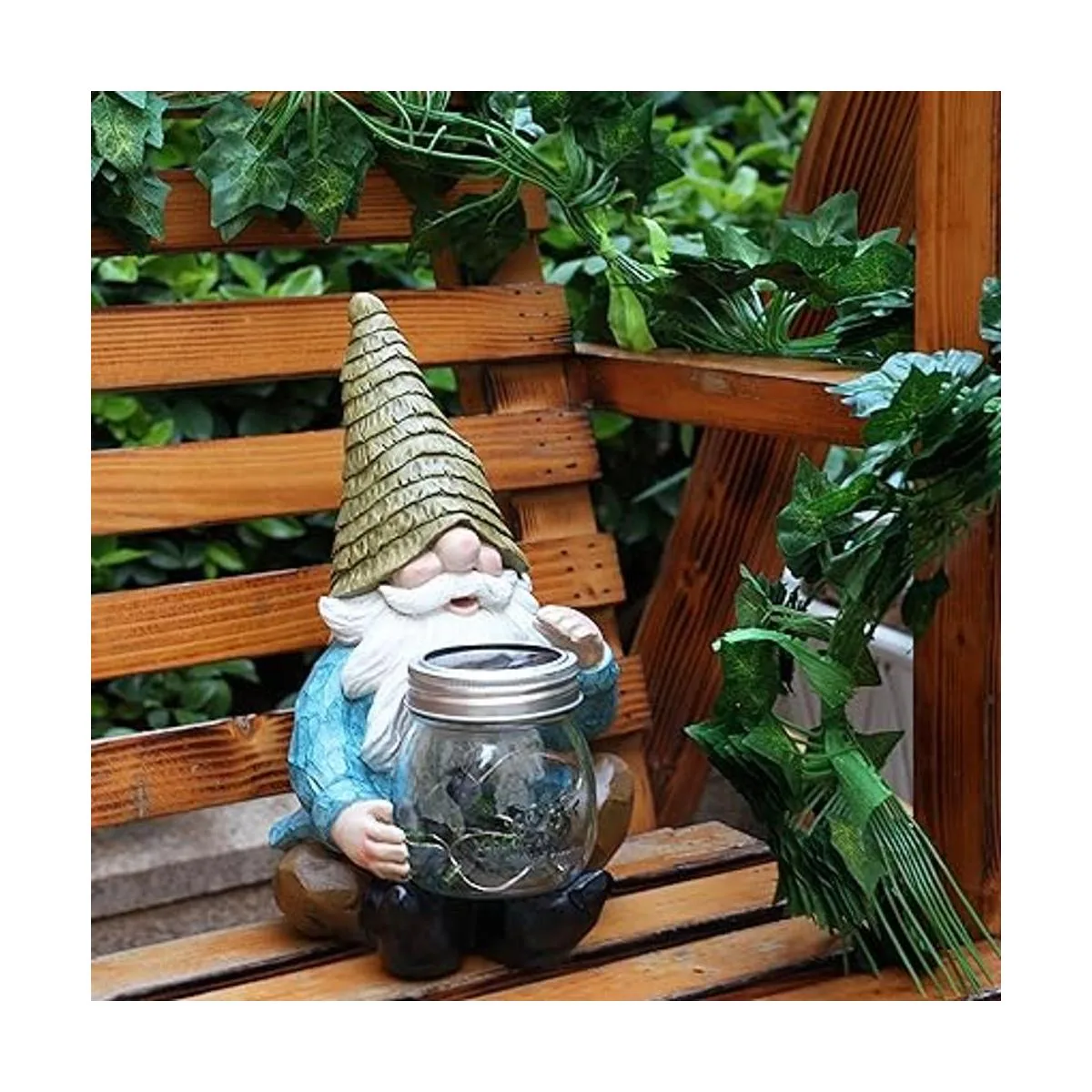 Vcdsoy Tarro solar de luciérnaga impermeable luces_6