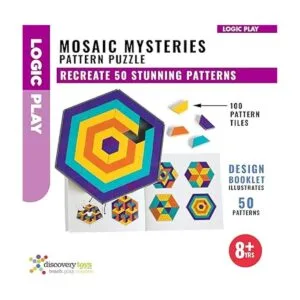 Discovery Toys Rompecabezas de patrón de misterios de_2