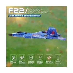 Avión RC F22 RC Avión de combate listo para volar avión_2