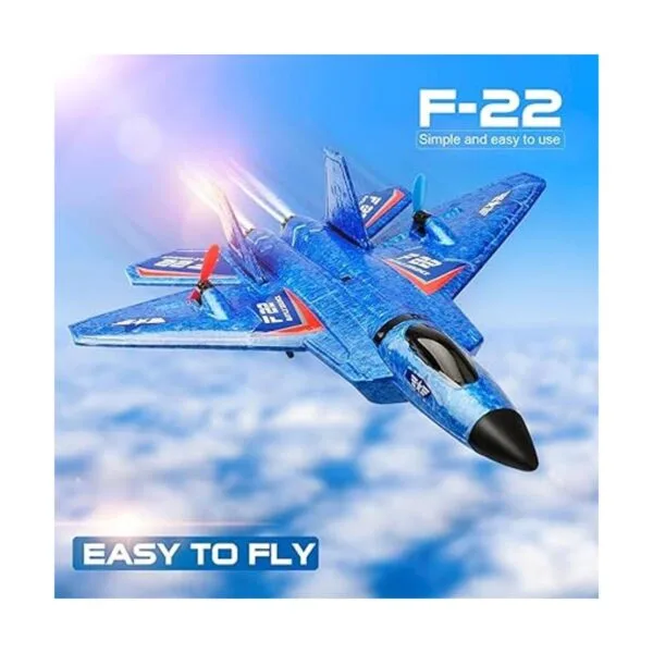 Avión RC F22 RC Avión de combate listo para volar avión_3