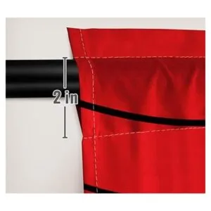 Allenjoy Cortinas rojas de tela de araña de superhéroe_5