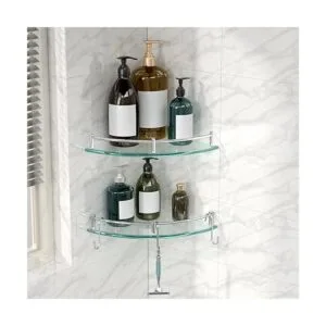 Estantes de cristal estante de esquina de ducha estante_6