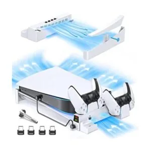 OIVO Soporte horizontal PS5 con ventilador de_1