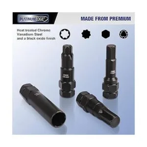 Extractor de extracción de tuercas de lengeta juego de_4