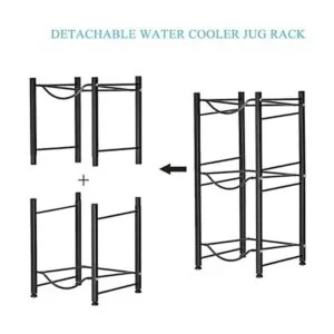 Jarra para enfriador de agua estante de almacenamiento de_4