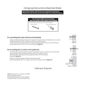 MCS Estantería flotante para decoración de habitación_6