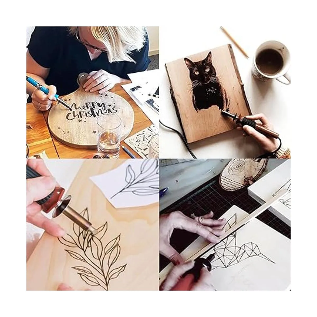 BEZALEL 112 puntas para quemar leña Kit de pirografía_5